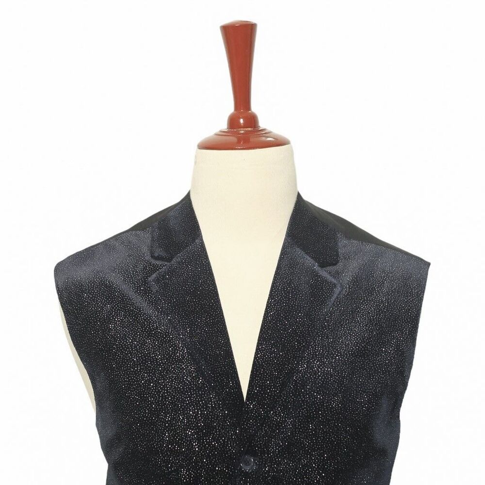 Men's Black Vest - Picture 3 of 9